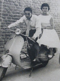 Pareja en bici